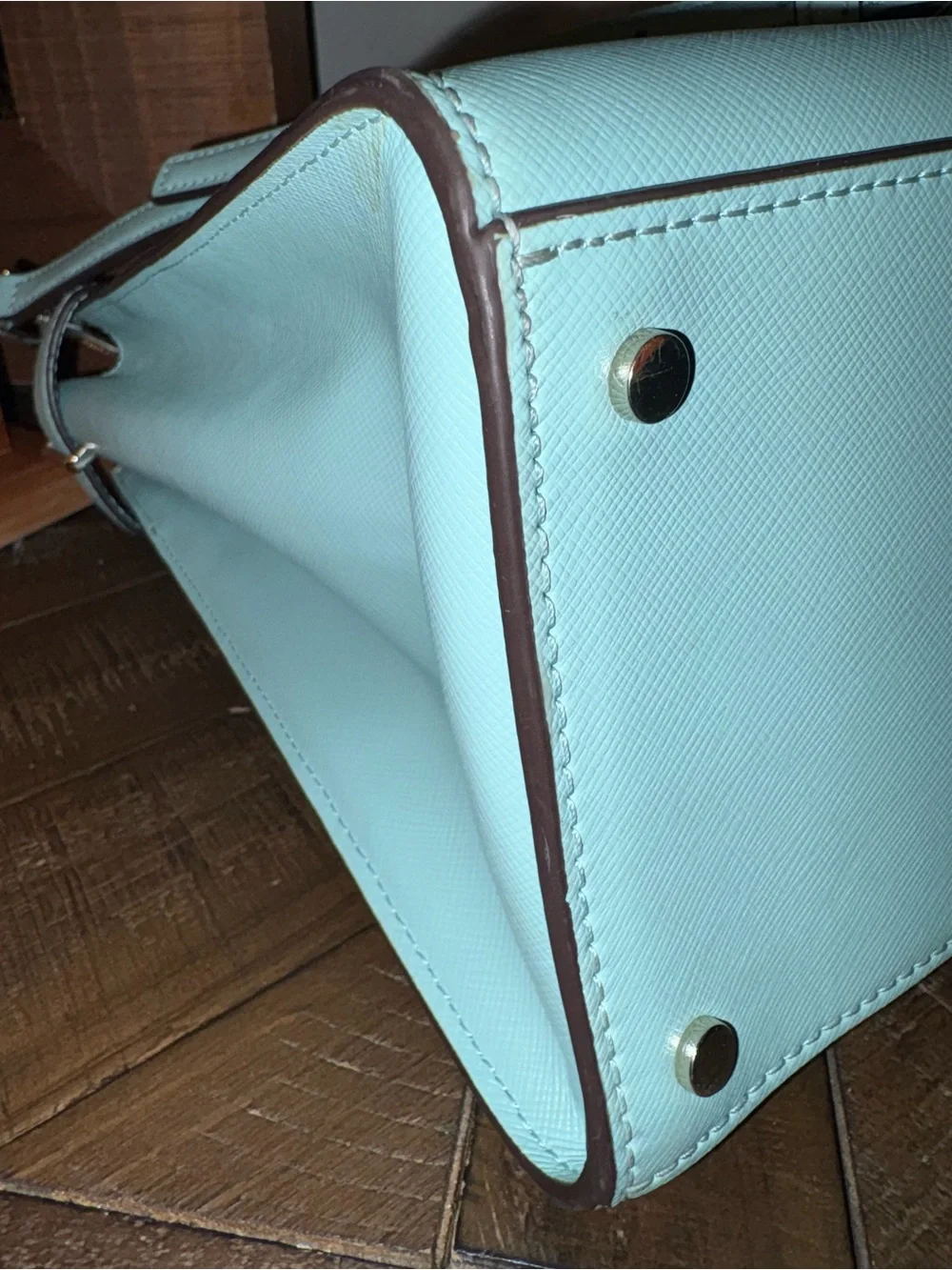 Kate Spade Staci Colorblock Large Satchel Poolside Multi EUC